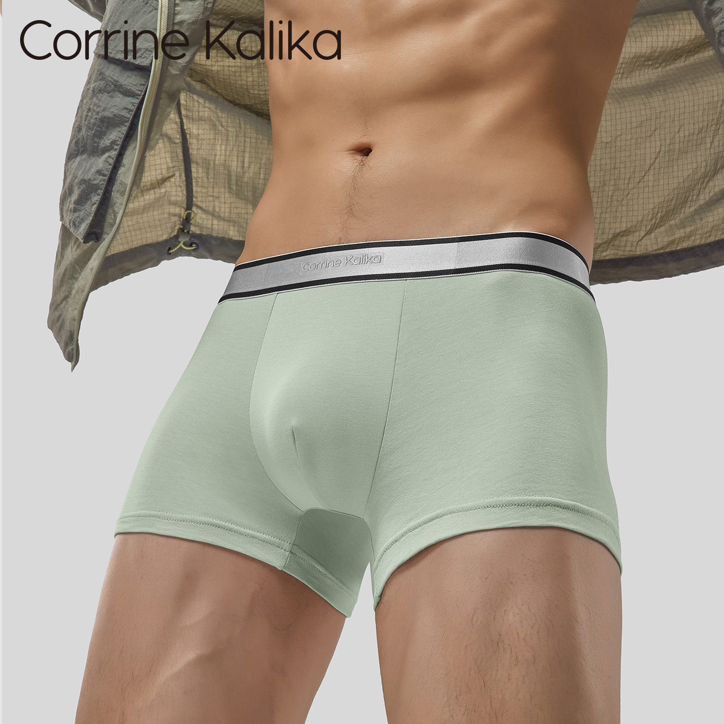 CorrineKalika男士内裤抗菌短裤