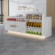 收银台前台接待台店铺小型柜台超市展示台便利店奶茶店商铺吧台桌