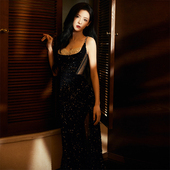 宴会晚礼服2023新款 鱼尾裙高级感气质名媛高端性感轻奢小众演出服