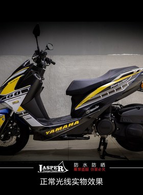 林海175force155摩托车60周年纪念贴纸踏板拉花定制新款潮贴