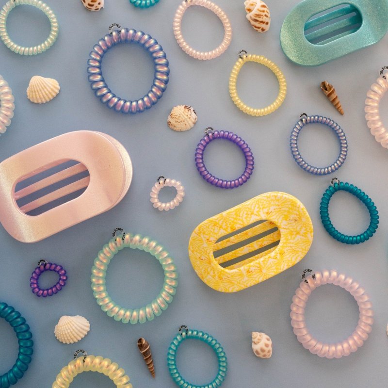 美国TELETIES夏季系列电话线发圈泰莉TT圈发饰无痕头绳不勒发皮筋