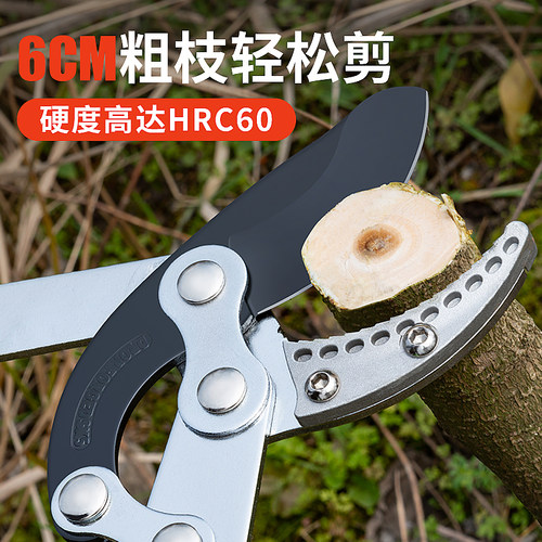 德国园林剪枝剪刀果树修剪树枝强力粗枝剪园艺修枝剪大力剪刀省力