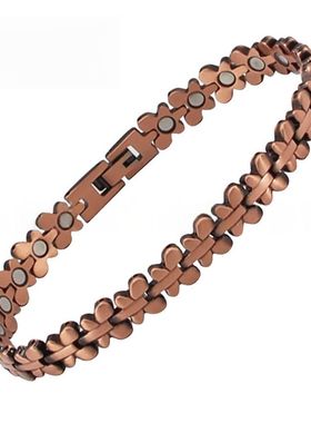 饰品欧美红铜磁性手链