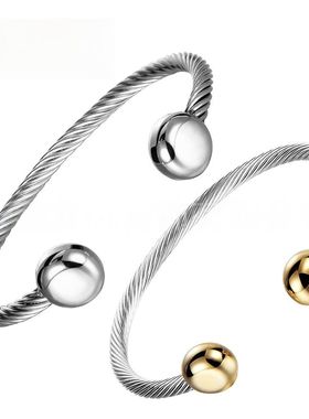 女生手镯简约高级钢时尚手链