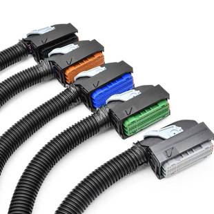 德尔福康明斯2220 2670电脑板96针58针插头DCU线束电脑板J1