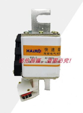 快速熔断器RSF-2 500V 125A 160A 200A 250A 300A 350A BC100KA
