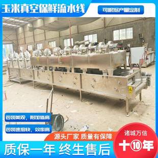 生產(chǎn)線云南東北彩糯水果玉米真空包裝 甜玉米清洗風(fēng)干真空包裝 機(jī)