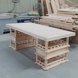 定制实木板桌面板白蜡木松木大板桌板餐桌隔板飘窗桌子原木吧台面