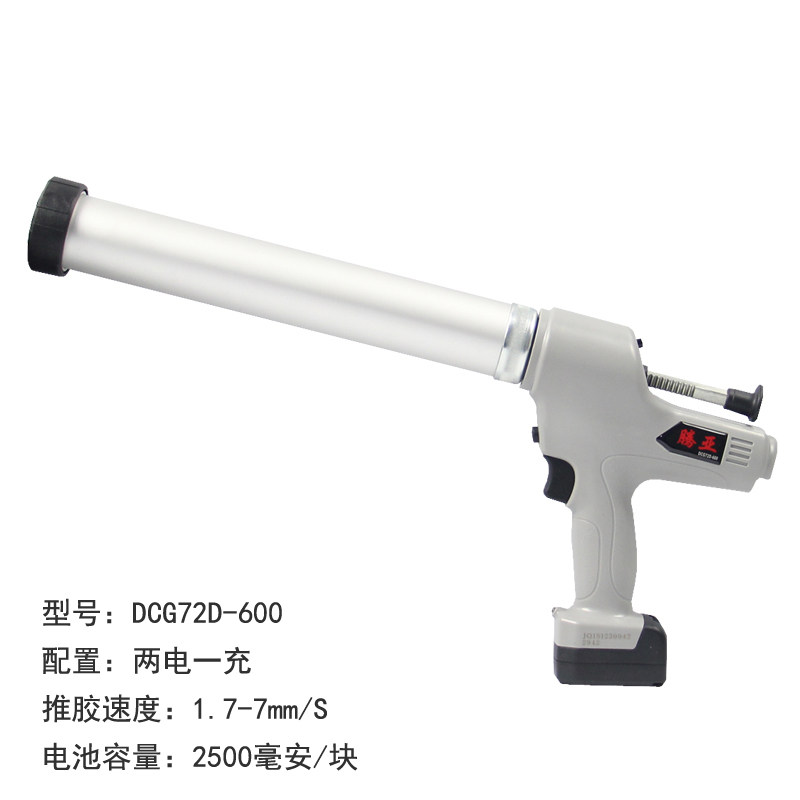 腾亚玻璃胶枪电动胶枪门窗打胶锂电自动打胶软胶枪结构胶枪硅胶枪