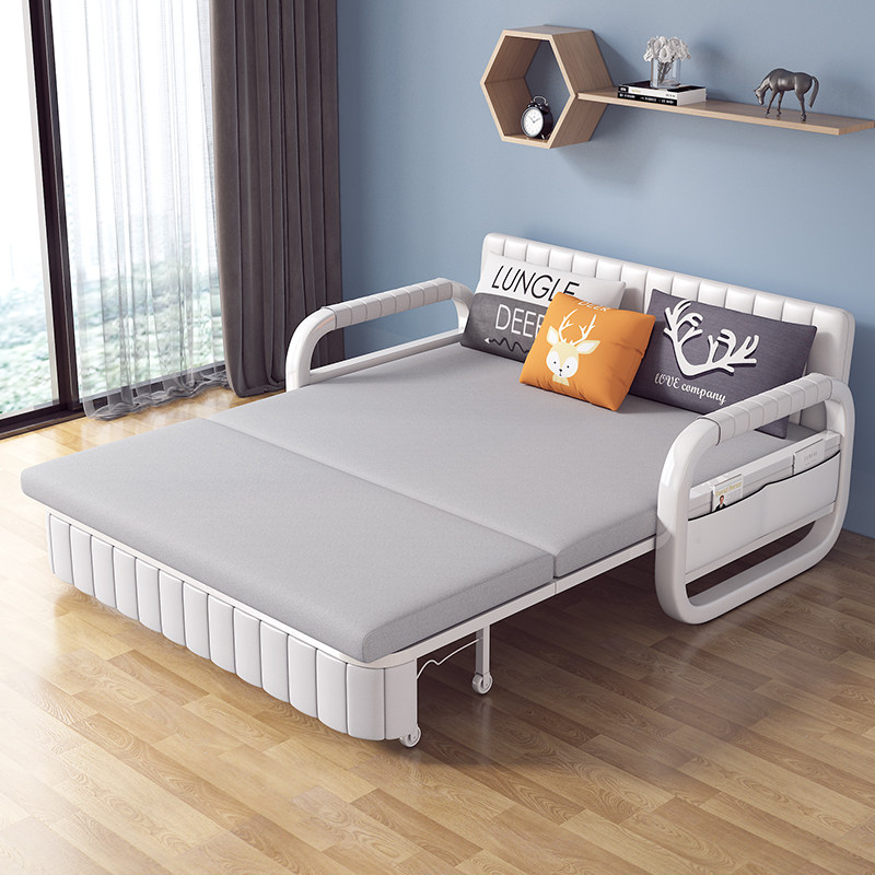 沙发床两用多功能伸缩可折叠x床单人双人小户型客厅卧室阳台网红