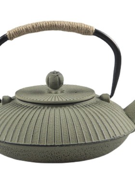 铸铁茶壶房装饰品客厅茶室茶具欧式简约家居饰品软装空间设计摆件