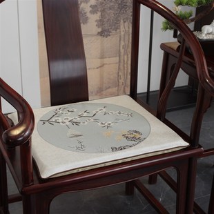 2025新款中式餐椅垫椅坐垫加厚海绵坐垫子实木红木茶座垫太师椅垫