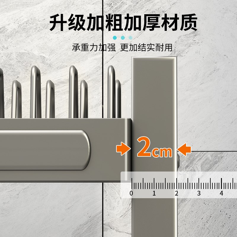 不锈钢碗碟收纳架碗盘沥水厨房置物架多功能放碗盘子碗筷家用碗架