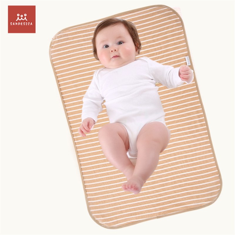 新生儿便捷式婴儿换尿布垫外出隔尿垫防水透气可洗折叠简易携带