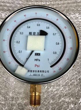 PSI 精密压力表 雷派 YB-150A 0-1MPA  0-145PSI  直径150mm