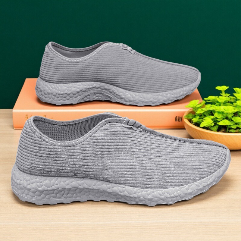 新款和尚鞋秋季2025年僧鞋飞织布鞋子男透气软底休闲禅意禅风潮鞋