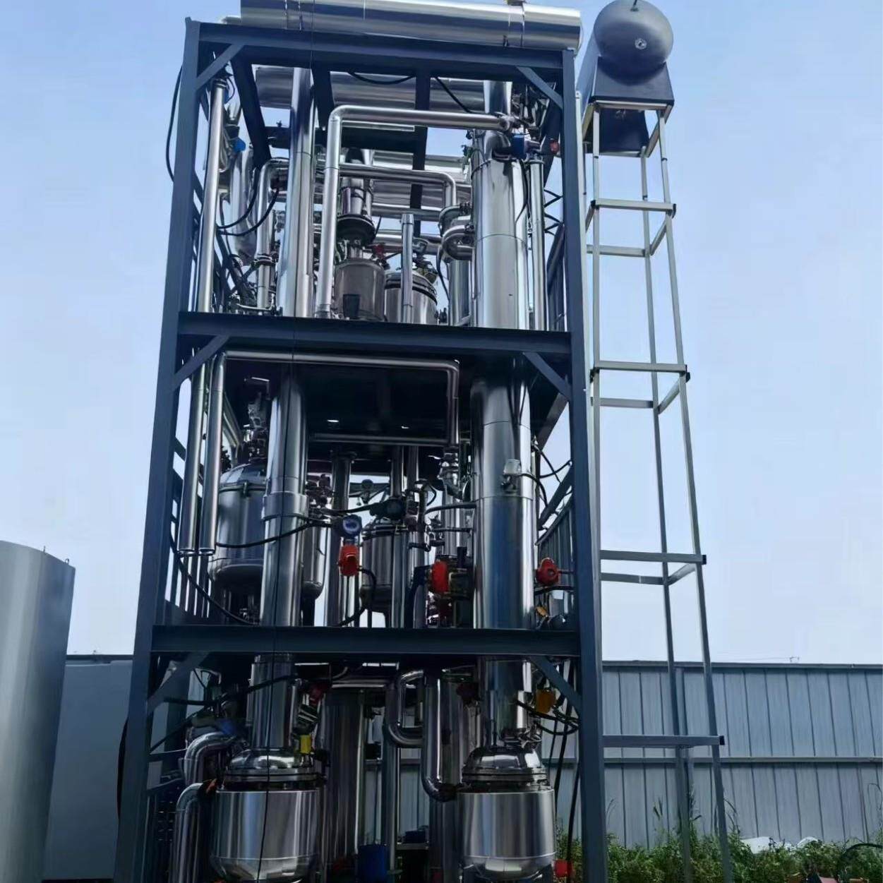 低氘水生产装置超轻水生产设备蒸馏法脱除氕氘氚原子专业设备