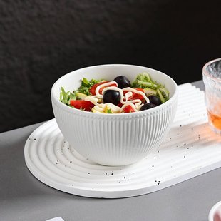 高颜值个人专用甜品碗早餐碗 陶瓷沙拉碗酸奶碗家用水果碗2025新款