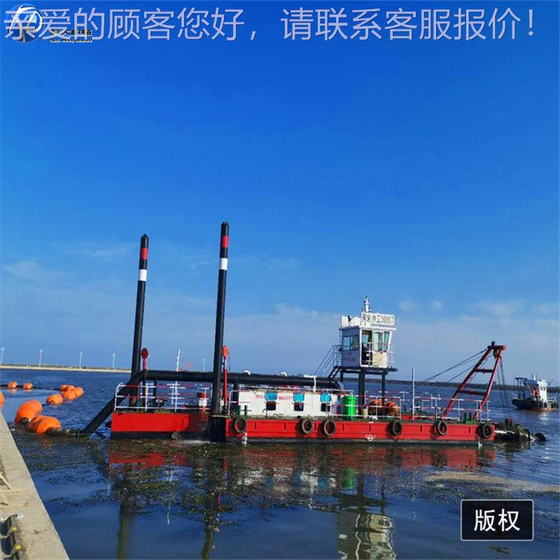 大小型挖泥抽淤沙船 河道水清疏浚库清淤设备泥内蒙古KD-10绞吸式