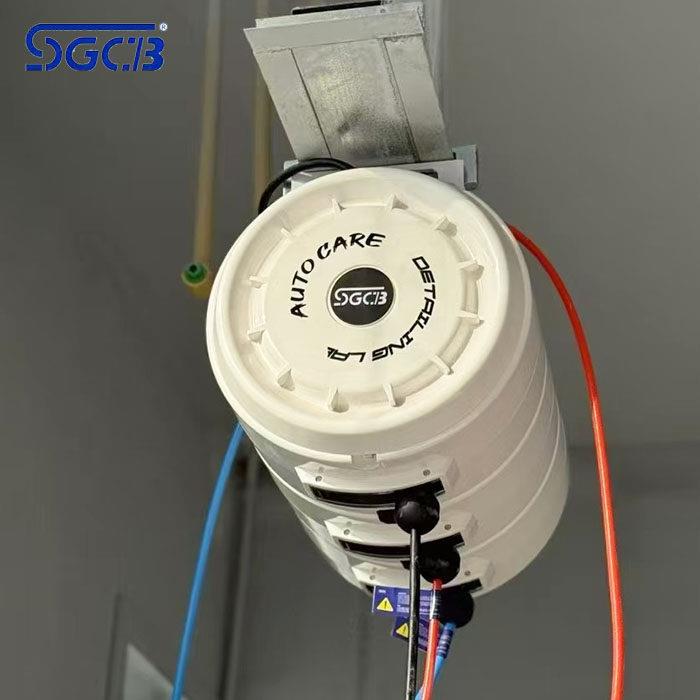 SGCB新格气鼓新款模组SE绕线鼓汽车美容洗车工具电鼓水鼓卷管器