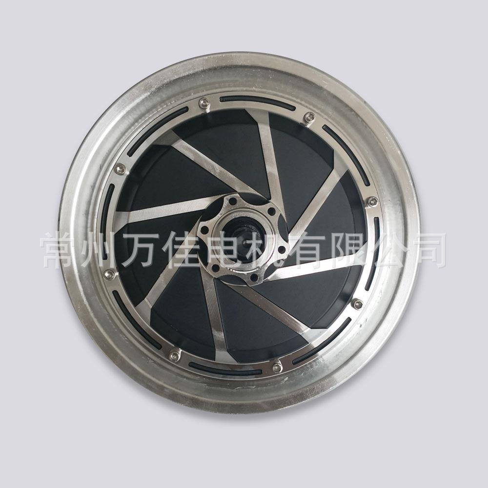 厂家生产电动车轮毂电机12寸电机无刷无齿电机碟刹电机154电机
