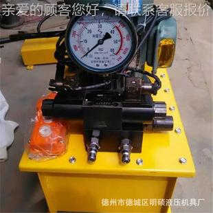 货梯登桥用小型压液压泵站压电动液泵双回路手动车多JPD路阀液站