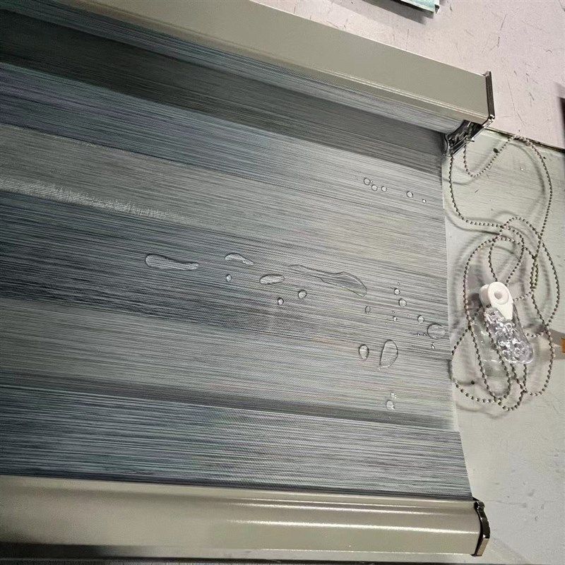 防水柔纱帘遮光仿麻田园餐厅客厅双层布百叶拉帘升降窗帘定制卷帘,居家布艺,卷帘,淘宝优惠券,粉丝福利购,淘宝优惠卷