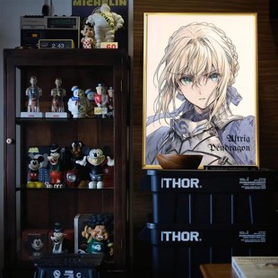 Saber命运之夜Fate阿尔托莉雅圣剑装饰画