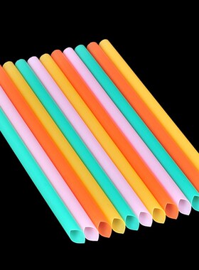 散包15/19.5cm 100只 粗珍珠吸管环保独立包吸管奶茶一次性吸管