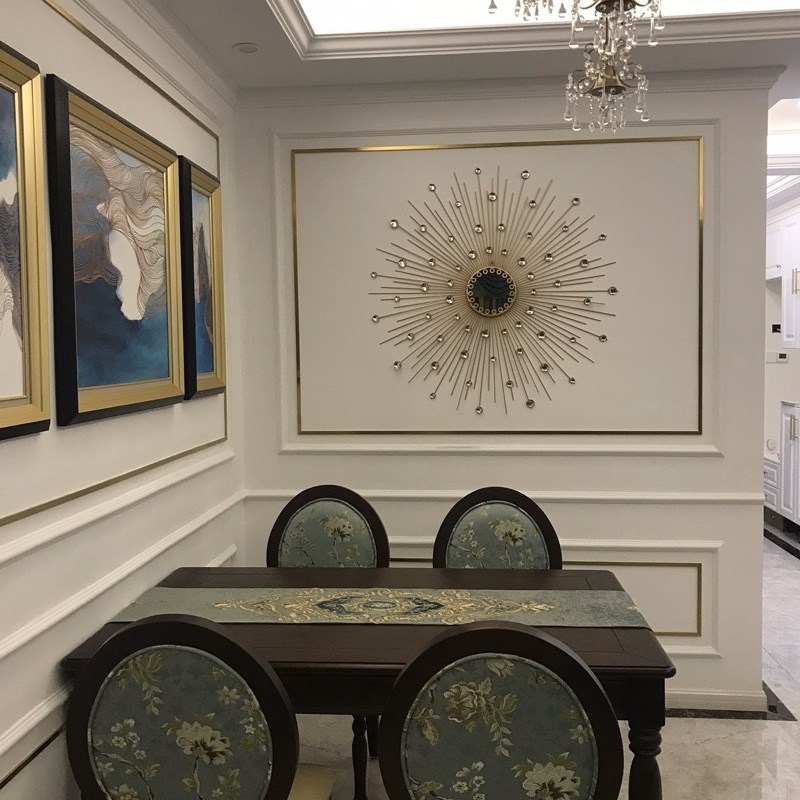 欧式创意铁艺壁饰壁挂太阳镜家居客厅背景墙面装饰品立体墙饰挂饰