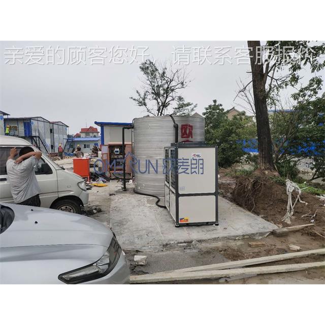 浙江杭州工地空气能水热程 p10吨15空oml气能热水 工热泵热水器