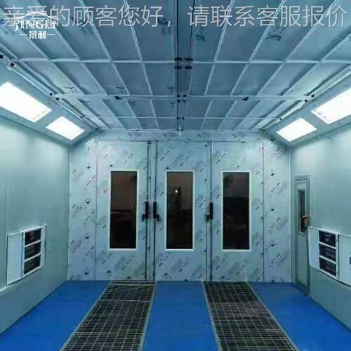 燃油加热烤漆喷房固化温炉全套塑设备JL-O1L静电粉环末喷涂恒烘干