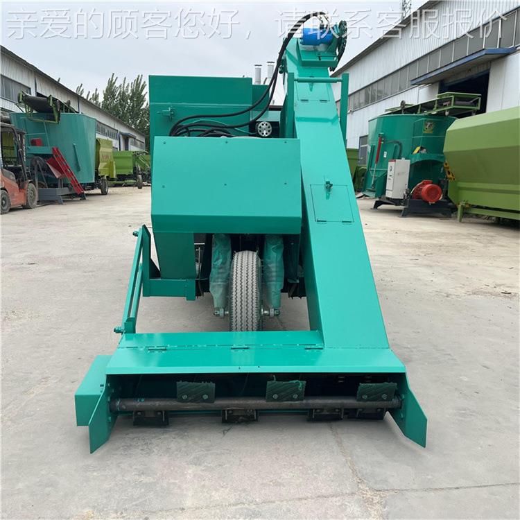 五征大功率螺场WMS清牛粪车养殖粪便场自动铲粪车液压旋牛粪清运