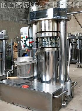 立式液榨油炸QAN机20斤芝 麻香油机 不锈钢芝麻油机压 核桃压油机