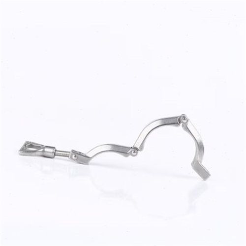 ISO不锈钢304快装卡箍管道快卡连接法兰卡盘固定件卫生级抱箍紧固