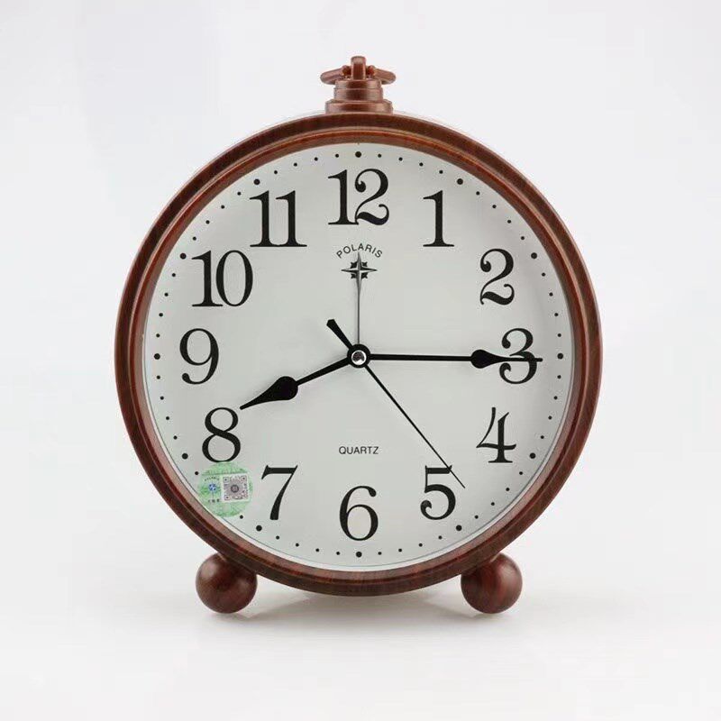 座钟创意个性台式时钟家用卧室静音桌面台钟欧式钟表北极星客厅
