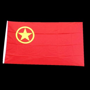 大号团旗小团旗7号8号中国共青团团旗手摇旗装饰50面装手持装饰户