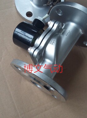 2w200-20B不锈钢法兰式电磁阀6分DN20疏水阀常闭2W-200-20BF
