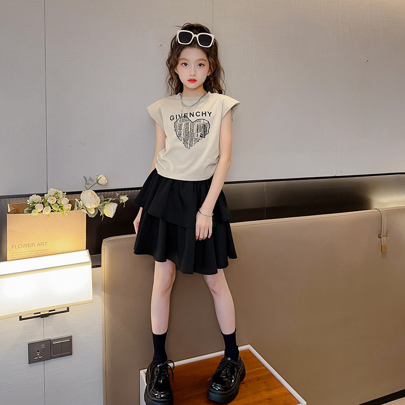 女童裙子女孩连衣裙夏季短裙套装蛋糕裙2024新款儿童夏装半身裙,童装/婴儿装/亲子装,半身裙,淘宝优惠券,粉丝福利购,淘宝优惠卷