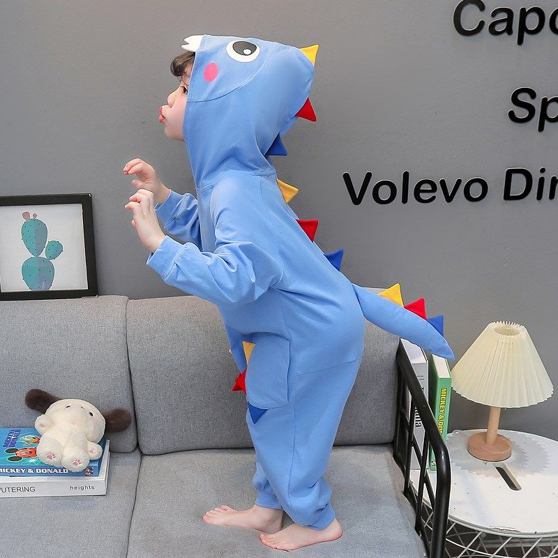 1儿童恐龙睡衣3春秋纯棉2儿童防踢家居服长袖0婴儿宝宝宽松睡袋3,童装/婴儿装/亲子装,家居服连体衣,淘宝优惠券,粉丝福利购,淘宝优惠卷