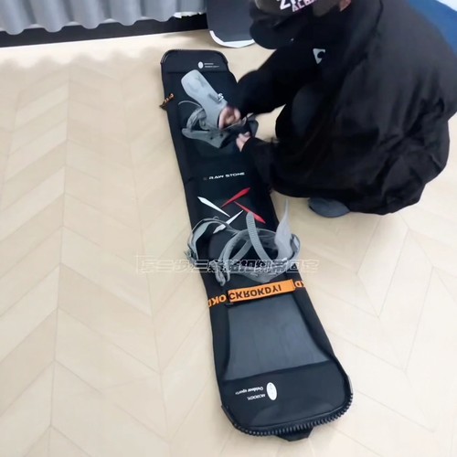 加宽鸟板单板饺子皮单双肩背滑雪板保护套防划单板滑雪板刻滑板包