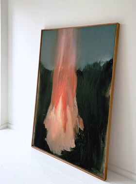 CRISIS ART  NO.24 油画 装饰画 艺术微喷 火焰 客厅 挂画
