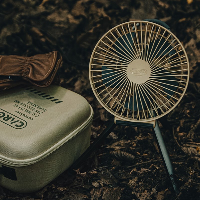 迹像户外CARGO露营无线充电悬挂式小风扇吊扇空气循环便携排风扇