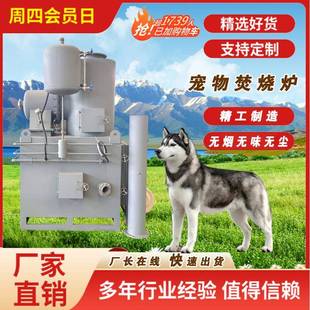 生活垃圾焚烧炉禽畜尸体无害化处理无味无烟环保大型宠物焚化炉