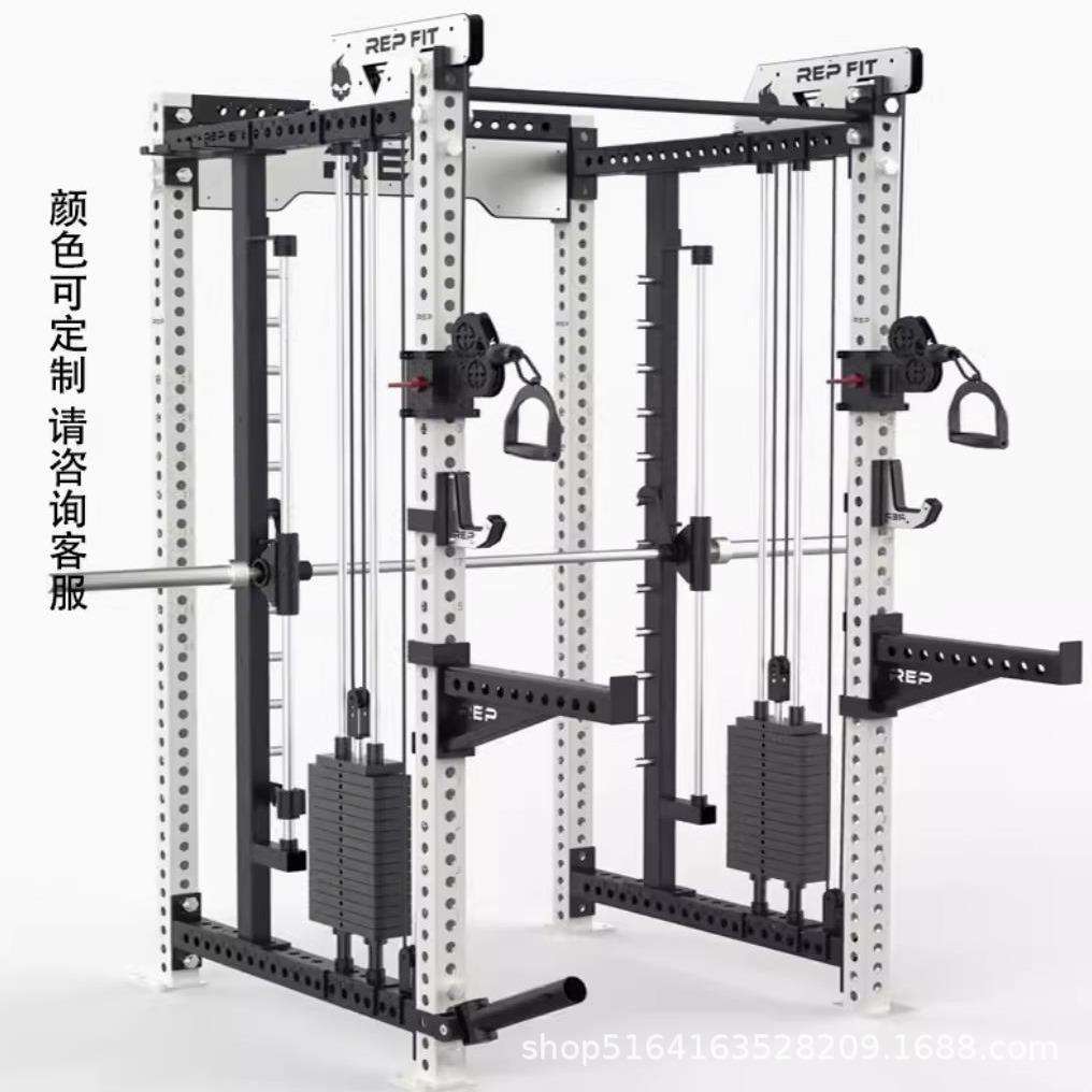 REP综合训练架小飞鸟龙门架多功能商用健身器材家用深蹲架卧推架