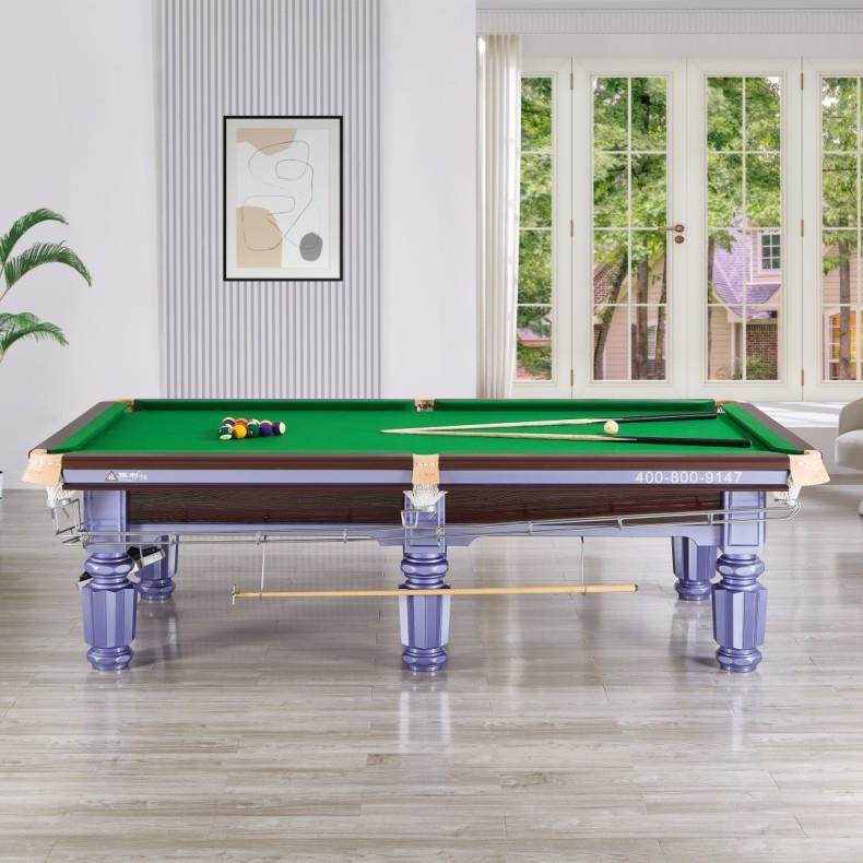 大型桌球室用台球桌标准中式黑8台球桌台球尼台球尼厂家器材