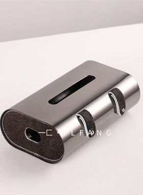 一匚皮革金属杂志架家居装饰样板间书房售楼处客厅书报架落地摆件