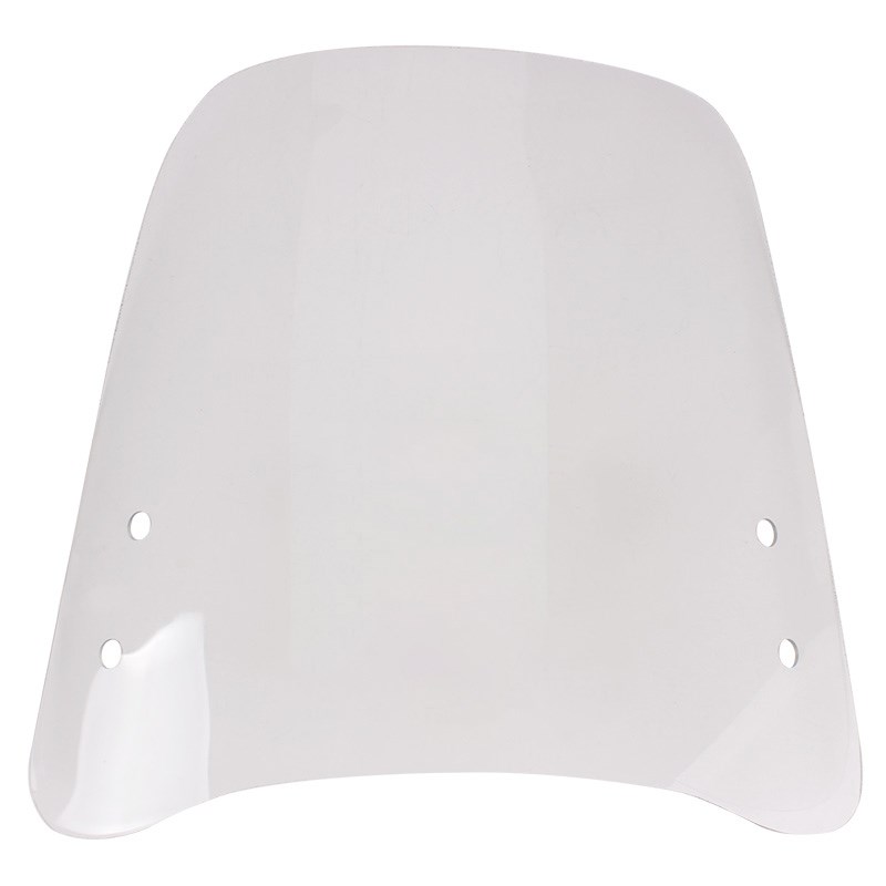 通用摩托车电动车挡风板 前挡风玻璃 透明PC挡风挡雨高清加厚加大