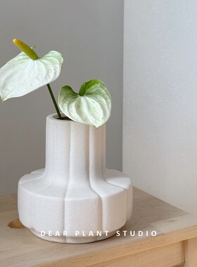 亲爱的绿植花瓶摆件客厅插花陶瓷电视柜床头酒柜玄关桌面装饰简约