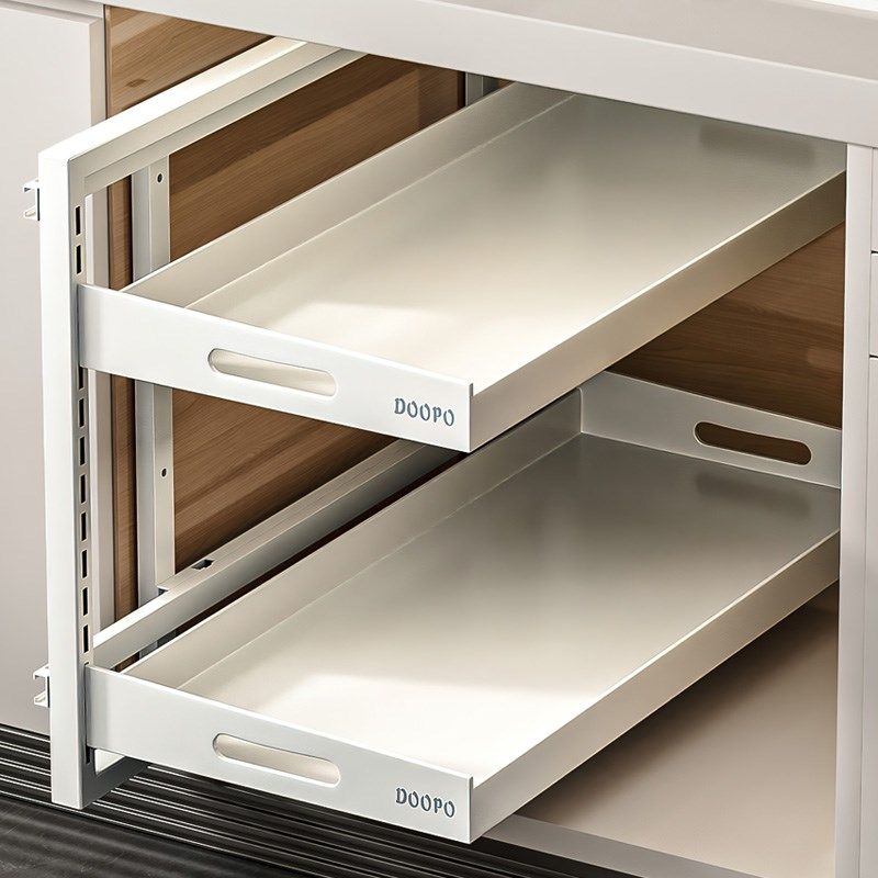 多层超深厨房抽拉式置物架橱柜内拉篮抽屉储物收纳柜下水槽分层架,厨房/烹饪用具,厨房置物架/置物柜/角架,淘宝优惠券,粉丝福利购,淘宝优惠卷